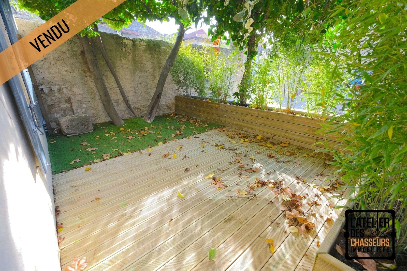 EXCLUSIVITÉ ! APPARTEMENT 2 PIÈCES AVEC GRANDE TERRASSE