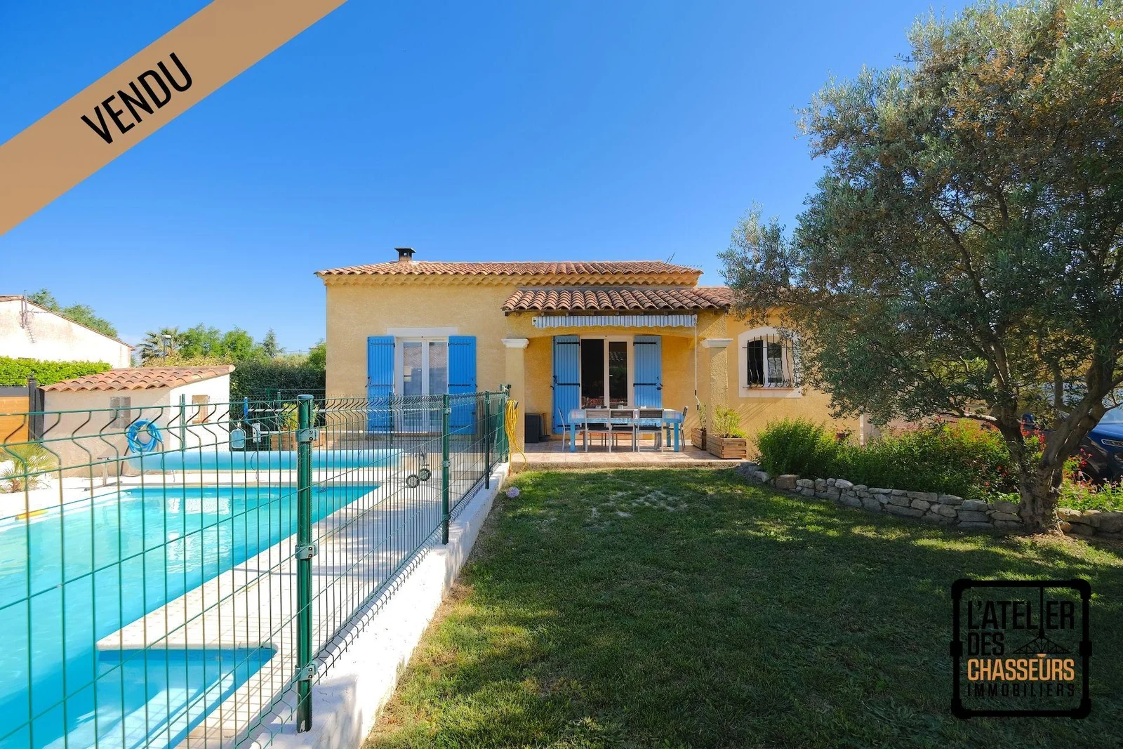 EXCLUSIVITÉ ! MAISON 4 PIÈCES - TERRAIN 602 M2 AVEC PISCINE