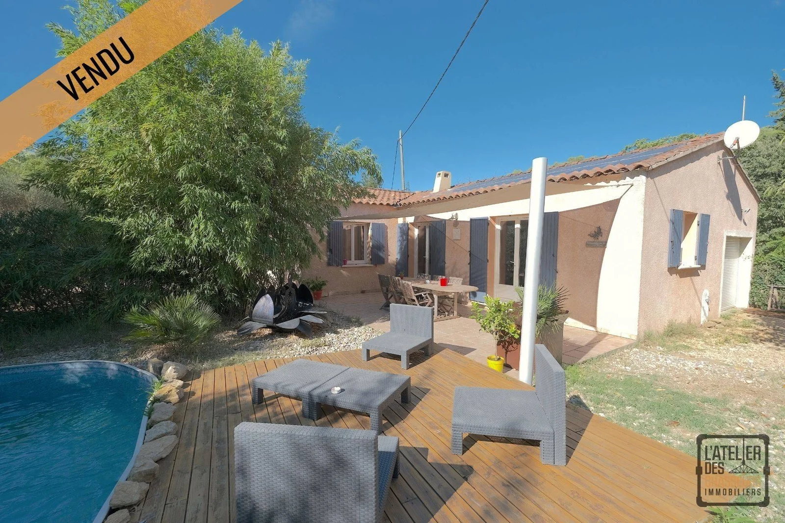 EXCLUSIVITÉ ! MAISON RÉCENTE 4 CHAMBRES - TERRAIN 700 M2 AVEC PISCINE