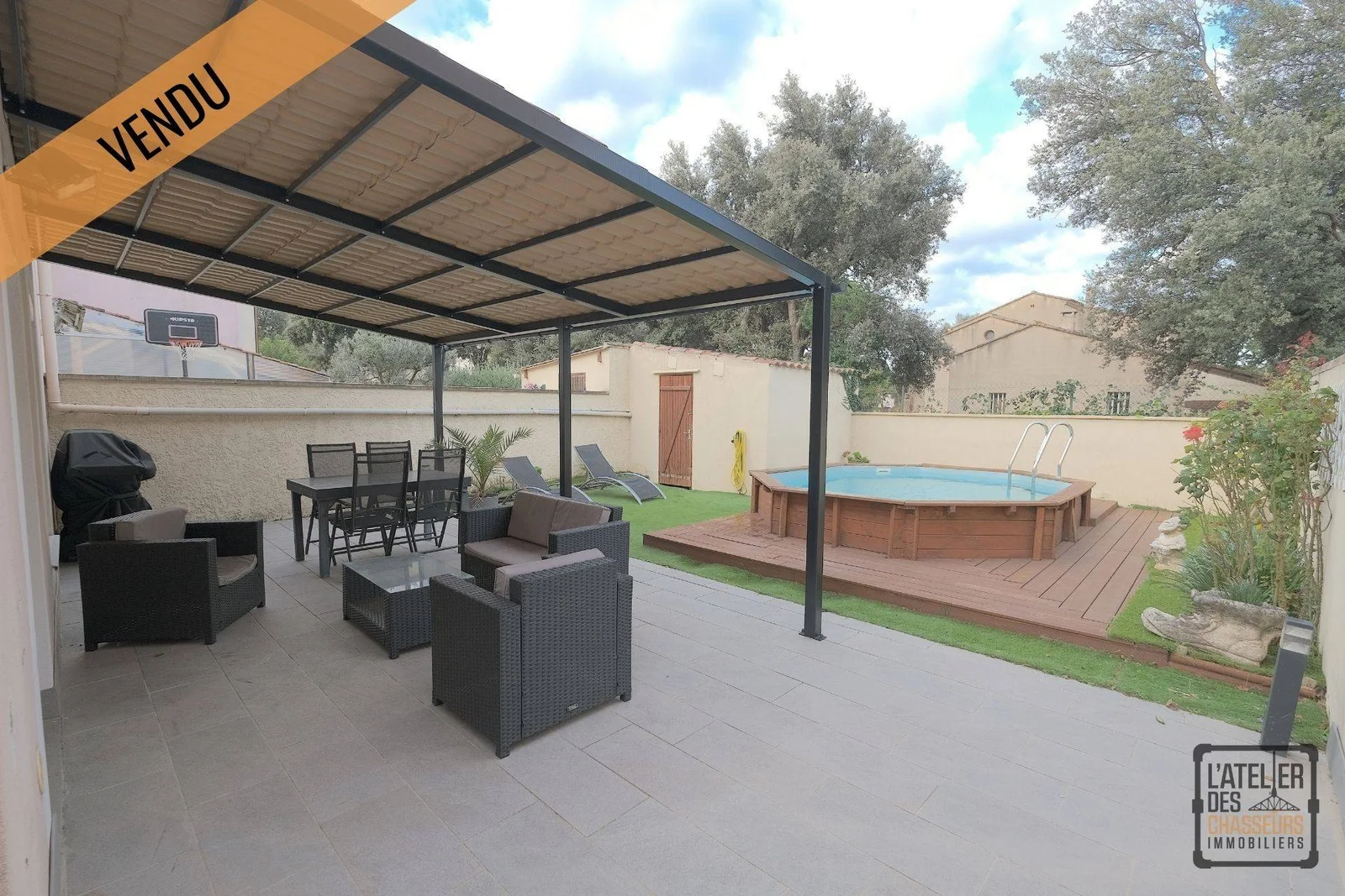 EXCLUSIVITÉ ! MAISON 4 PIÈCES DE 90 M2 AVEC PISCINE