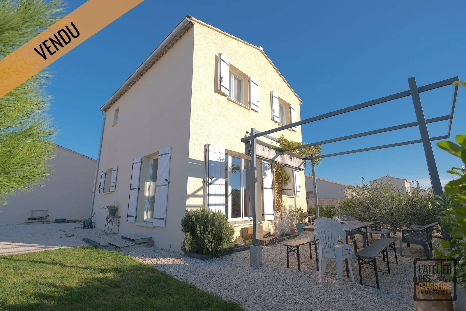 EXCLUSIVITÉ ! MAISON RÉCENTE 4 PIÈCES AVEC JARDIN