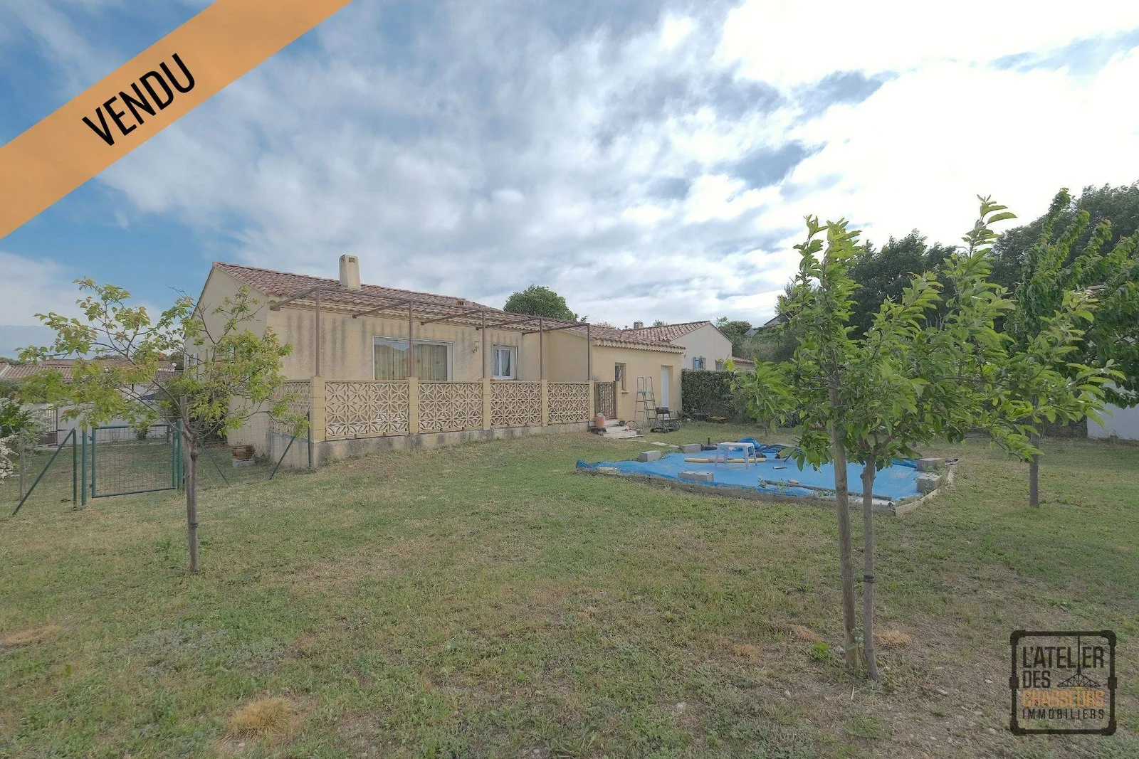 EXCLUSIVITÉ ! MAISON PLAIN PIED 4 PIÈCES AVEC JARDIN ET GARAGE