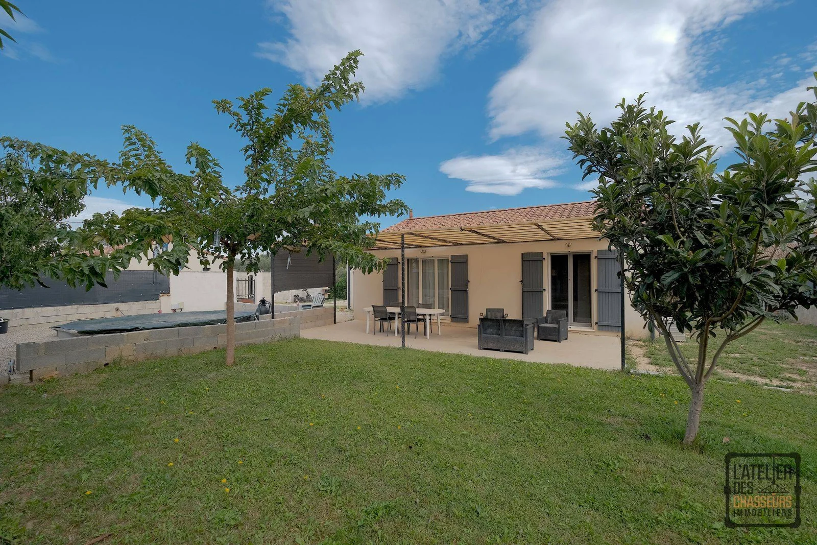 EXCLUSIVITÉ ! MAISON DE PLAIN-PIED DE 80M2 SUR UN TERRAIN DE 556M2